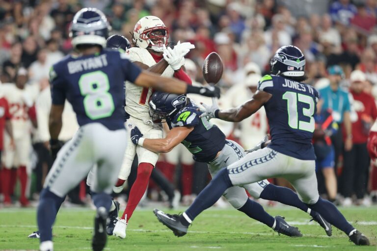 NFL Grill Marvin Harrison Jr. Fans as expensive fall leads Kyler Murray to be intercepted against Seahawks 4 25062 17588513125022 1920