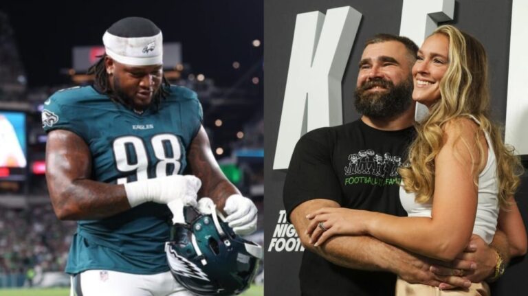 Jason Kelce's wife, Kylie, makes known her feelings about Jalen Carter's Spitgate Incident 31 7d7ce 17577251880150 1920