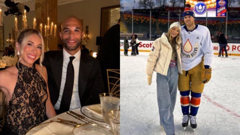 Connor McDavid's wife, Lauren, reacts to Darnell Nurse and the woman Mikayla, waiting for the third child together 45 9b282 17591237751834 1920
