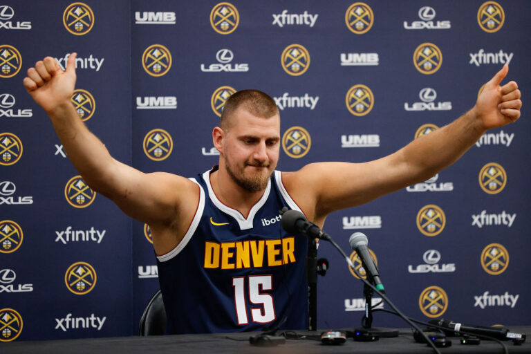 Nikola Jokic is playing tonight against raptors? Most recent to the availability of Nuggets MVP for preseason game (October 6) 57 27202990 1759746693