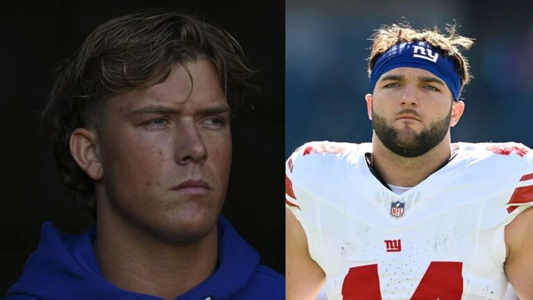 Jaxson Dart reveals his true feelings when Cam Skattebo's season ends prematurely with a sprained ankle in the Giants' Week 8 clash against the Eagles. 13 a73d1 17615795499597 1920