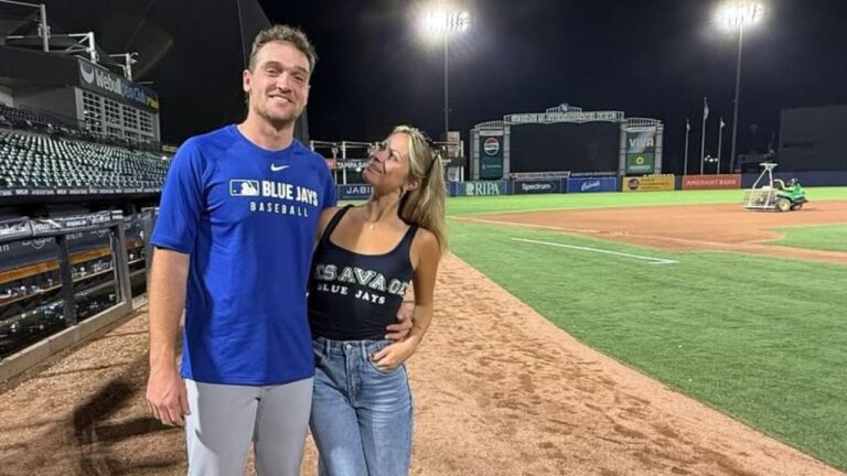 Trey Yesavage's girlfriend Taylor Frick shares cozy selfie with Blue Jays ace in all-black formals 21 42c61 17644885482583 1920