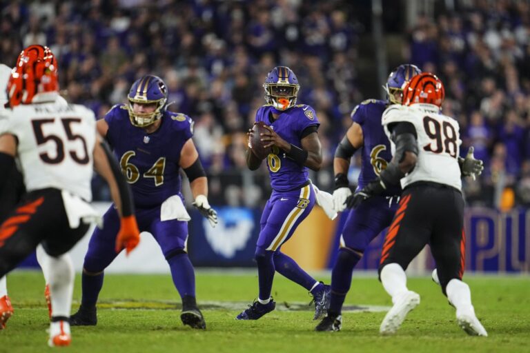 Baltimore Ravens vs Cincinnati Bengals Projected Starting Lineup and Depth Chart for Week 13 TNF 17 ed350 17642445566461 1920