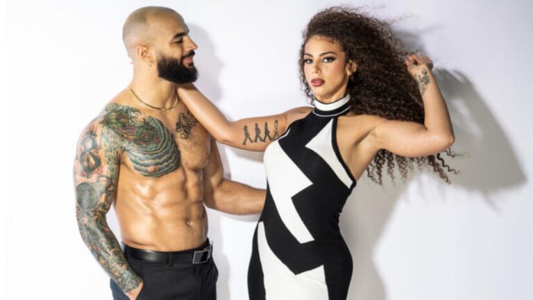Ricochet shares an intimate moment with Samantha Irvin following his win at AEW Full Gear 2025 31 ee005 17639556058868 1920
