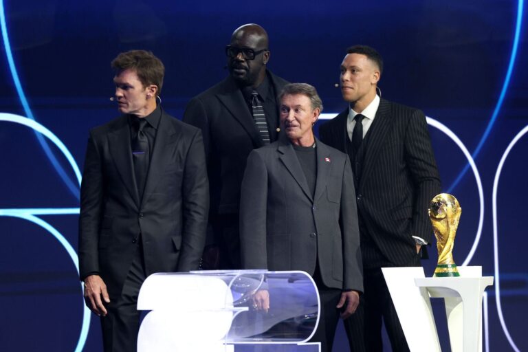Aaron Judge sends 3-word message to Shaquille O'Neal at star-studded FIFA World Cup event with Tom Brady and Wayne Gretzky 17 19781 17649984936685 1920